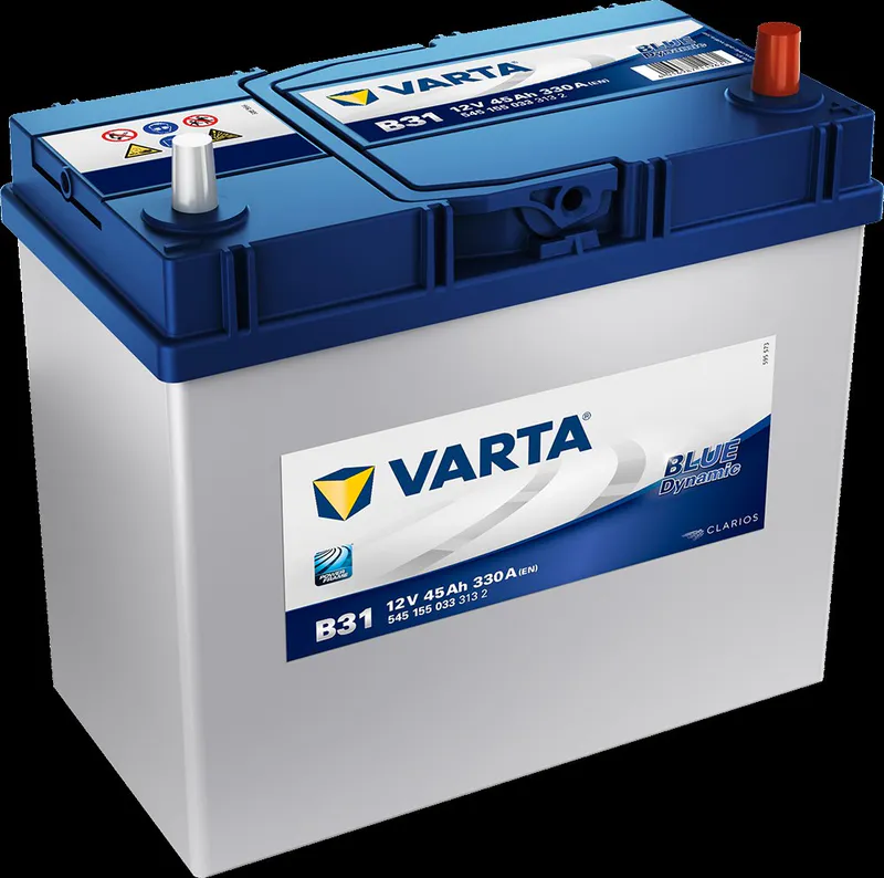 VARTA 12V 45Ah Startbatteri Mitsubishi Outlander PHEV