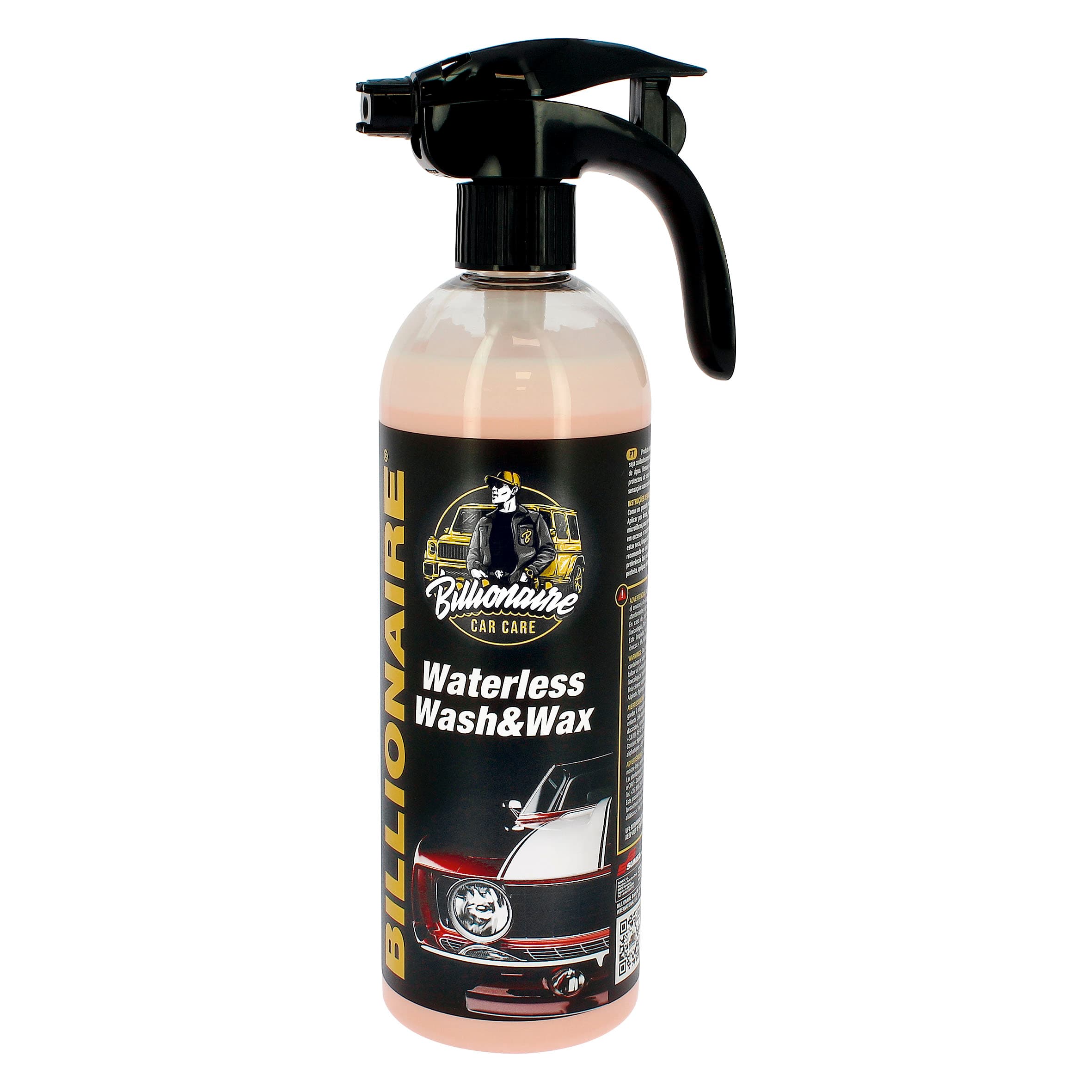 BILLIONAIRE WATERLESS WASH & WAX 750ML