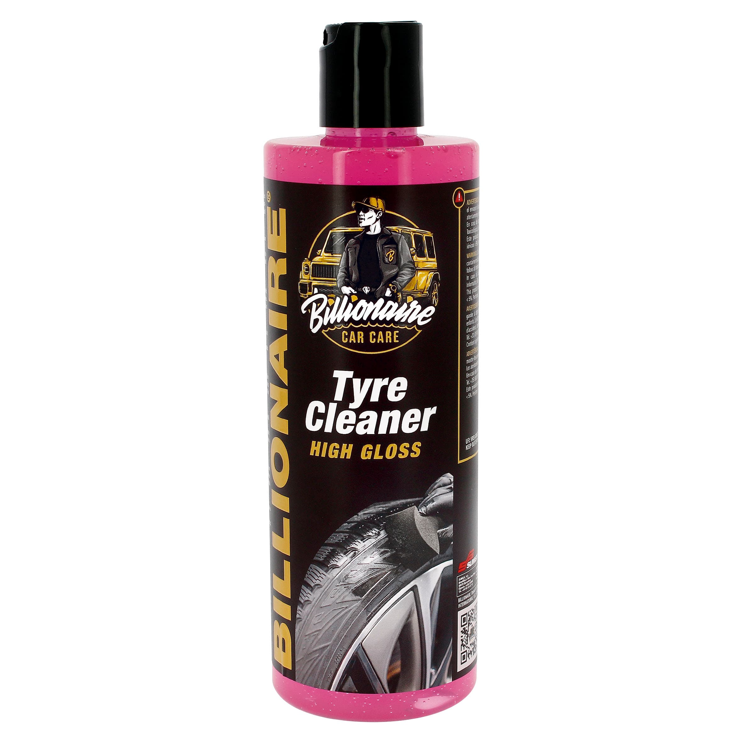BILLIONAIRE TYRE HIGH GLOSS CLEANER 500M