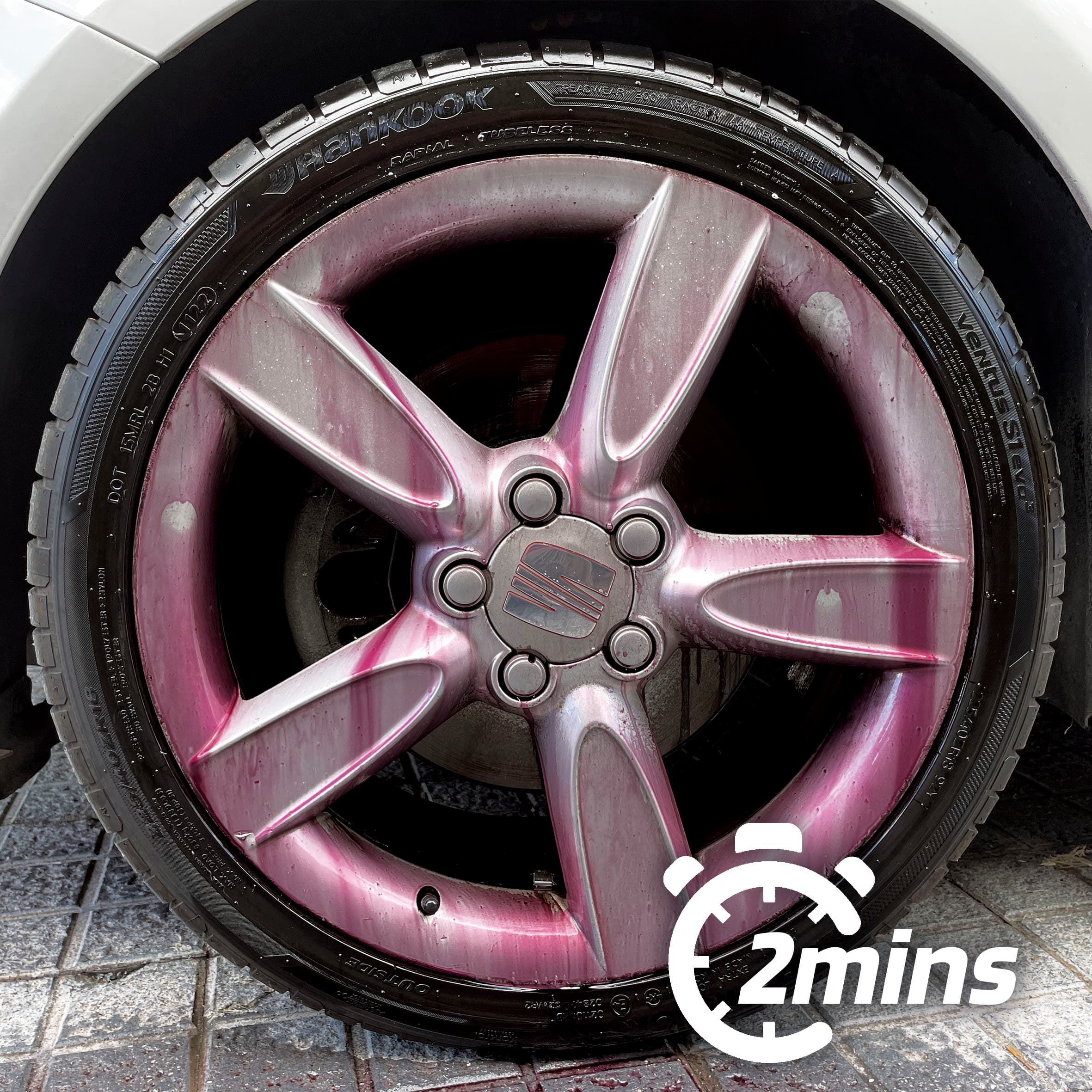 Wheel Cleaner With Iron Remower