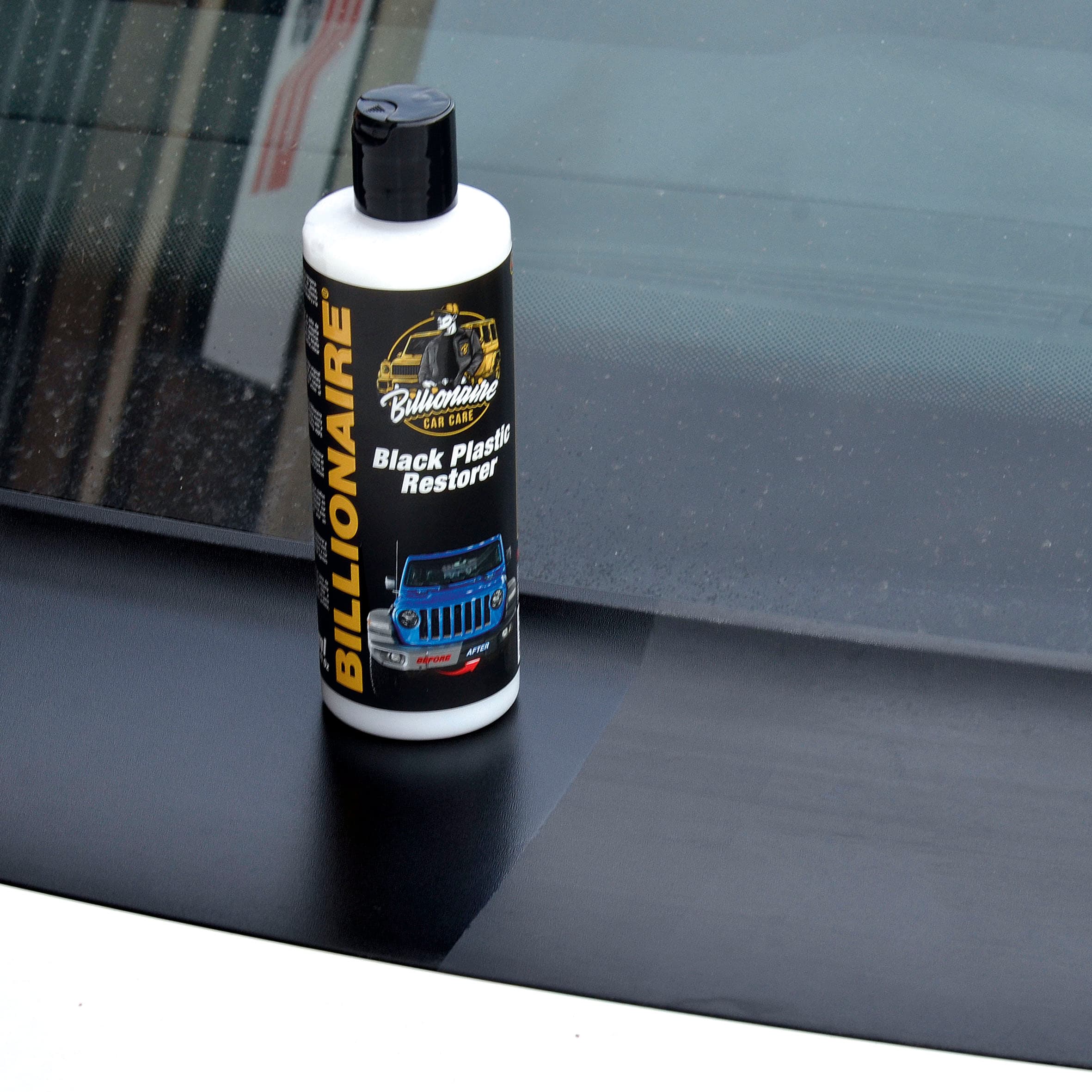 BILLIONAIRE BLACK PLASTIC RESTORER 300ML