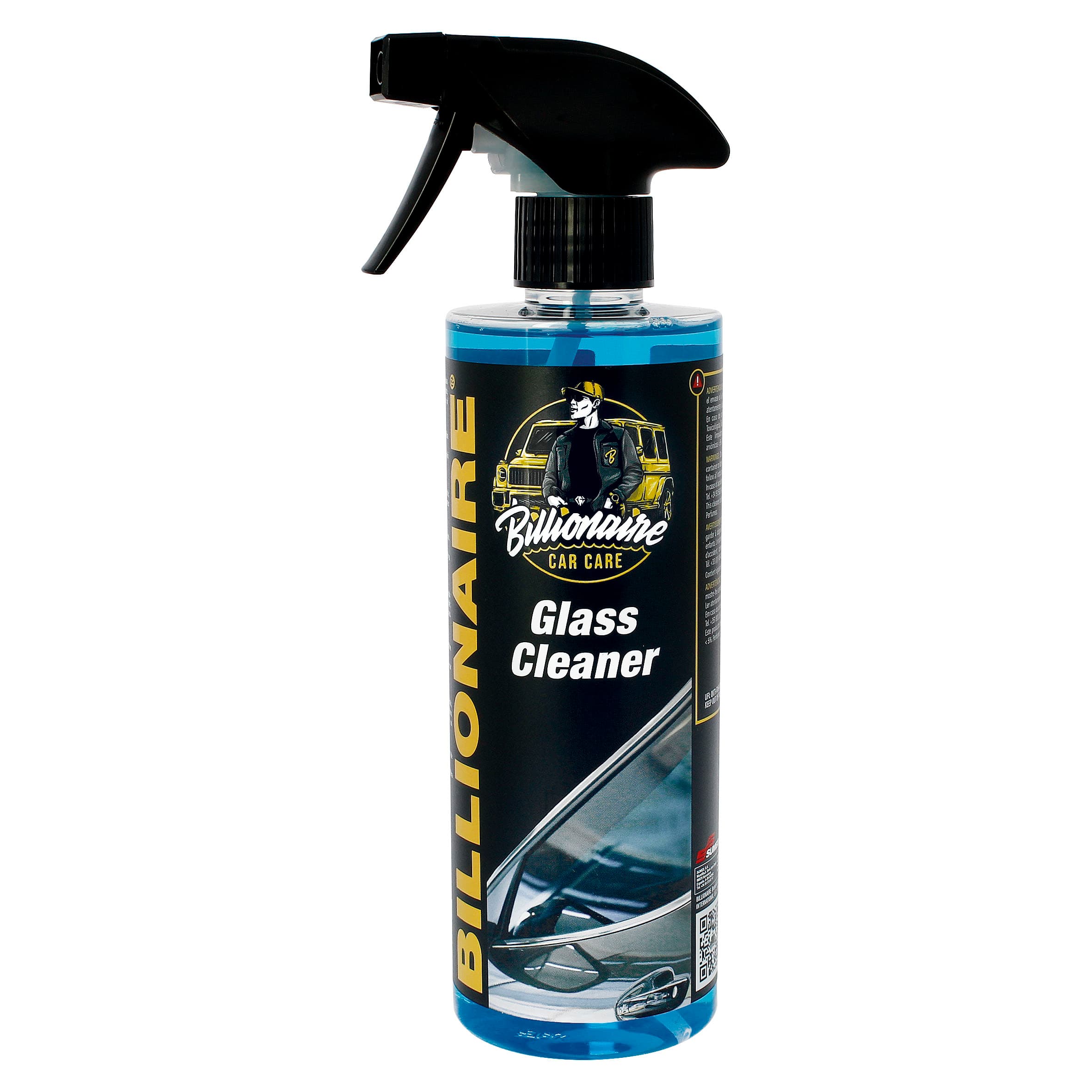 BILLIONAIRE GLASS CLEANER 500ML