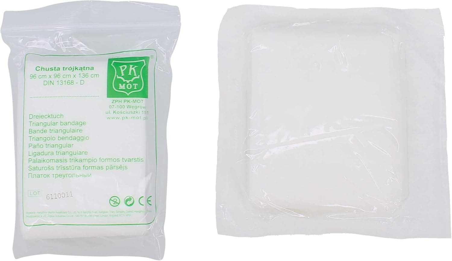 FIRST AID KIT DIN 13164. RED BAG