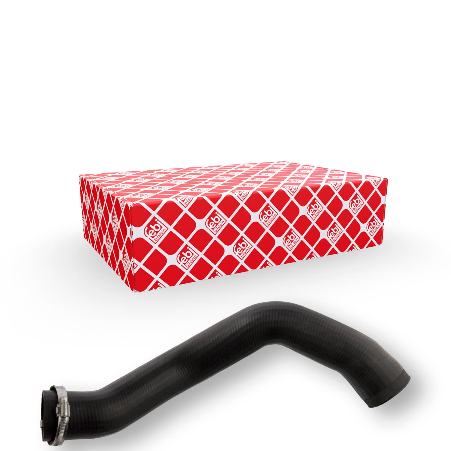 Ladeluftslange med slangeklemmer