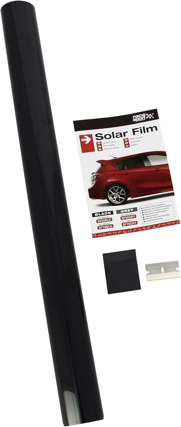 SOLAR FILM 76X300 CM BLACK