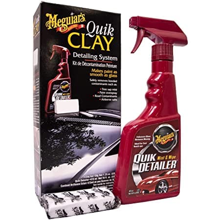 QUIK CLAY DETAILING SYSTEM - 473 ML + LEIRE